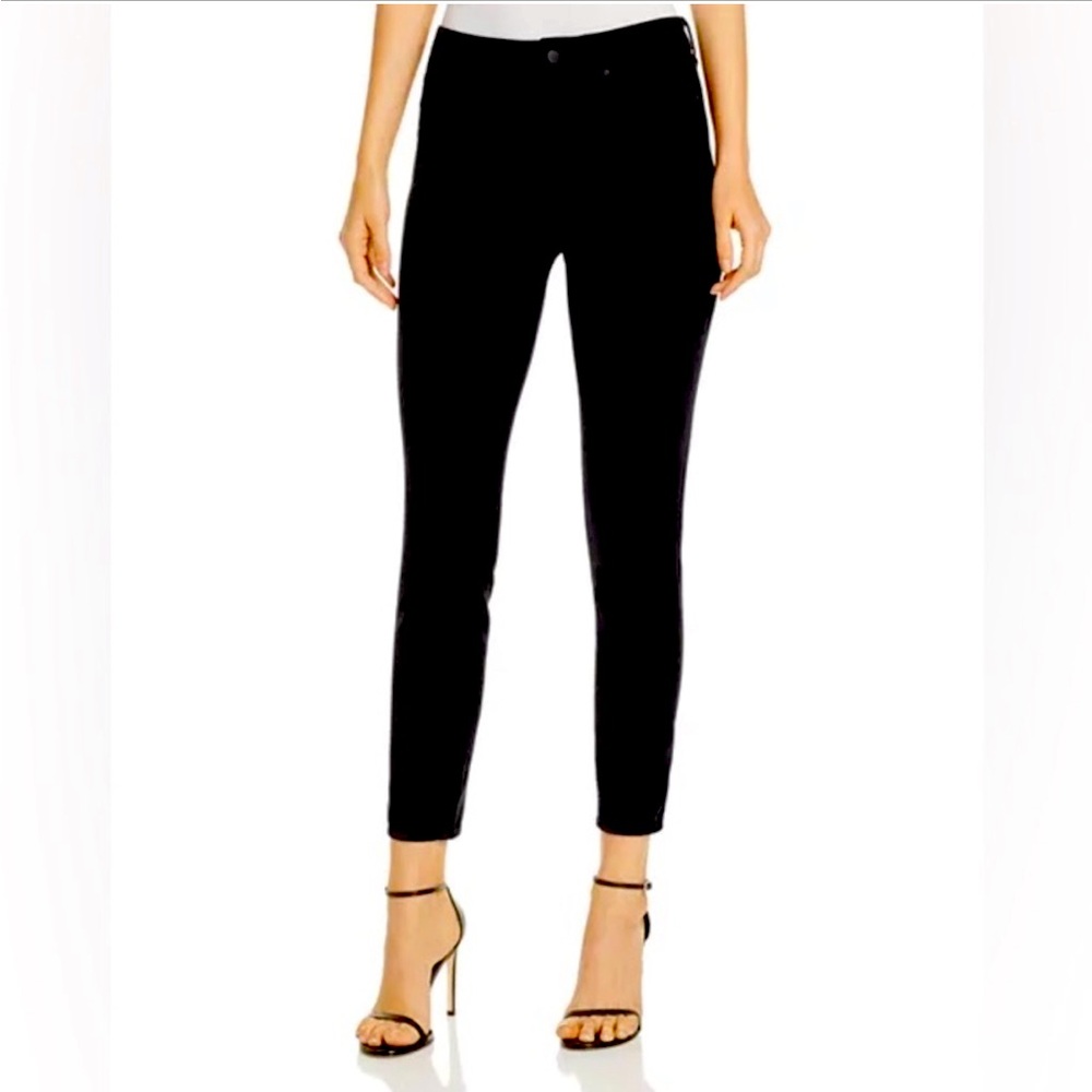 NYDJ Ami Velvet Legging Jeans in Black size 14 LIFT TUCK TECHNOLOGY